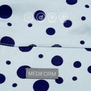 Gorro Unisex Estampado Dotty Blue