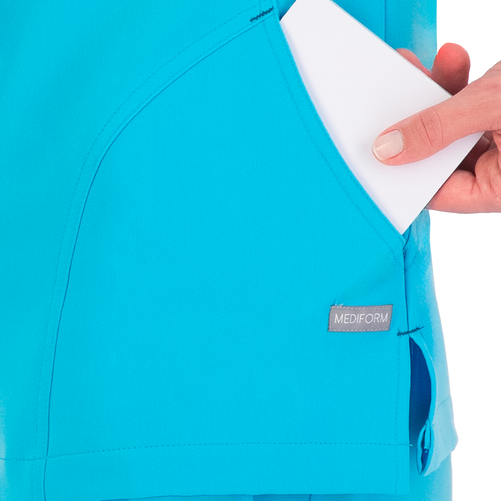 Top “Cuello V” 2 bolsas