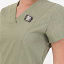 Top Quirúrgico Ráfaga “Cuello V” 2 bolsas