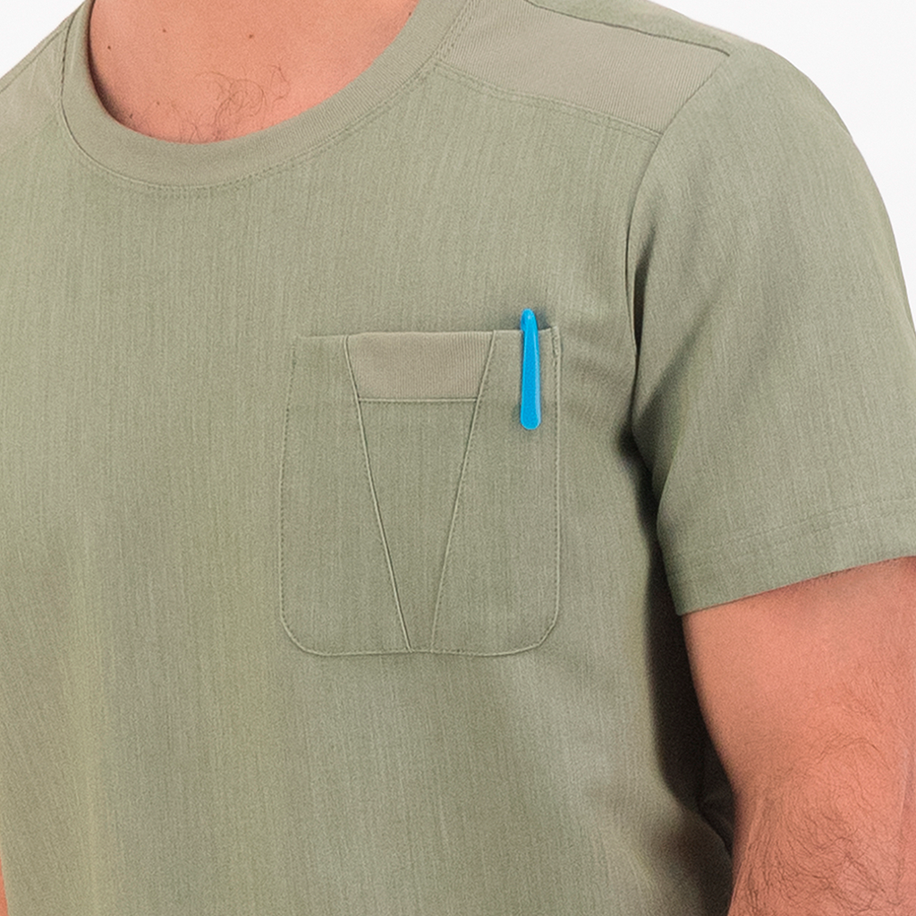 Top Quirúrgico Slim Ráfaga “Cuello Redondo”