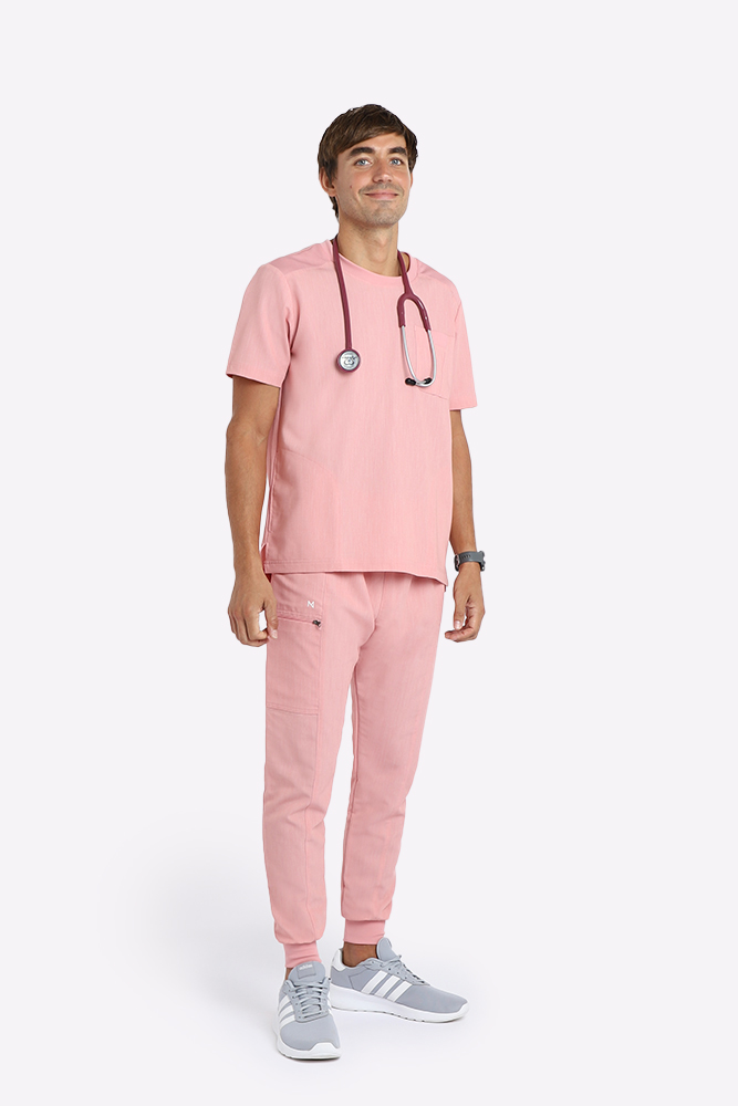 Top Quirúrgico Slim Ráfaga Cuello Redondo